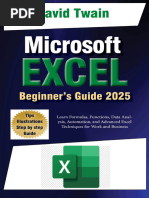 Excel Guide For Beginners | PDF