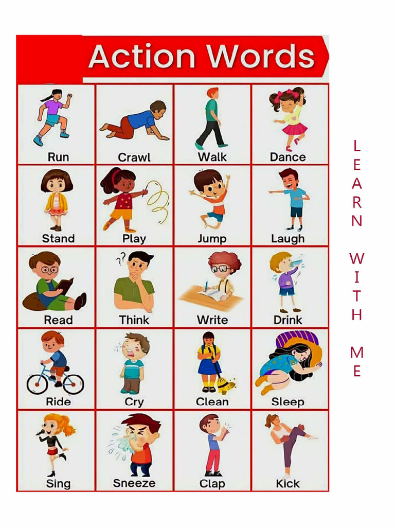 Action Words | PDF
