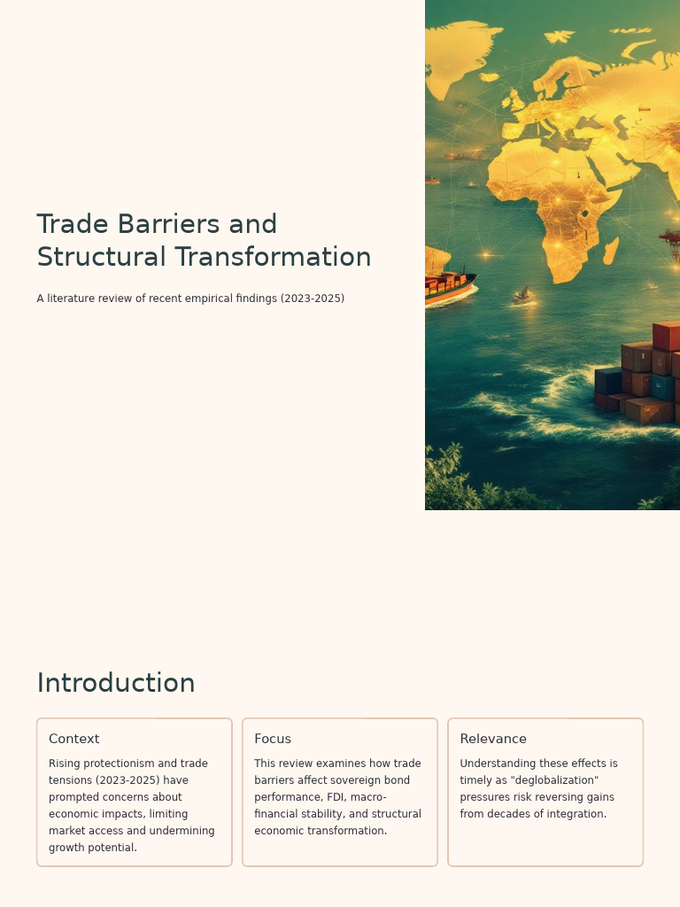 Trade Barriers Impact on Economy | PDF | Protectionism | Economies