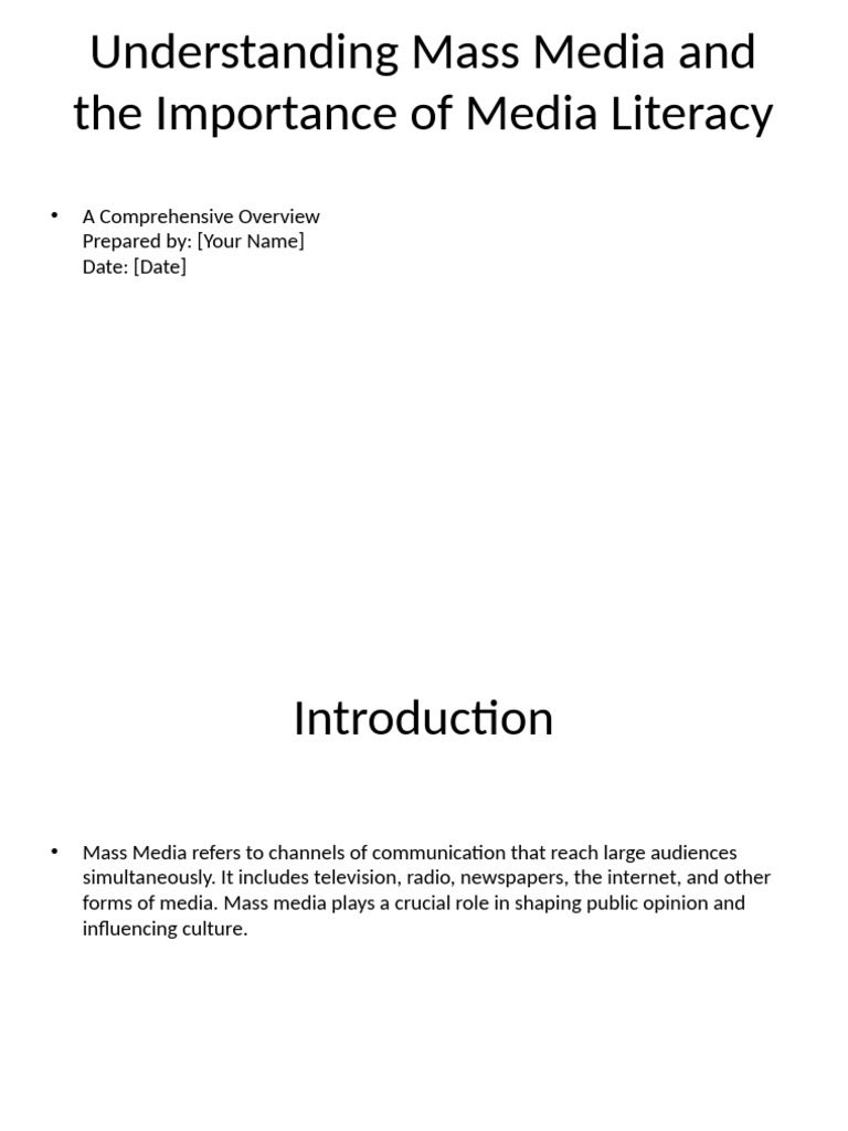 Media Literacy in the Digital Age | PDF | Mass Media | Bias