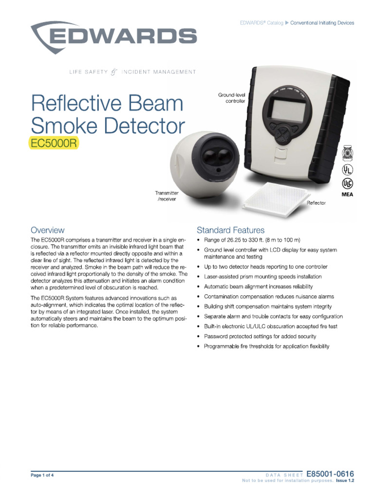 Beam Dtector Edwards | PDF