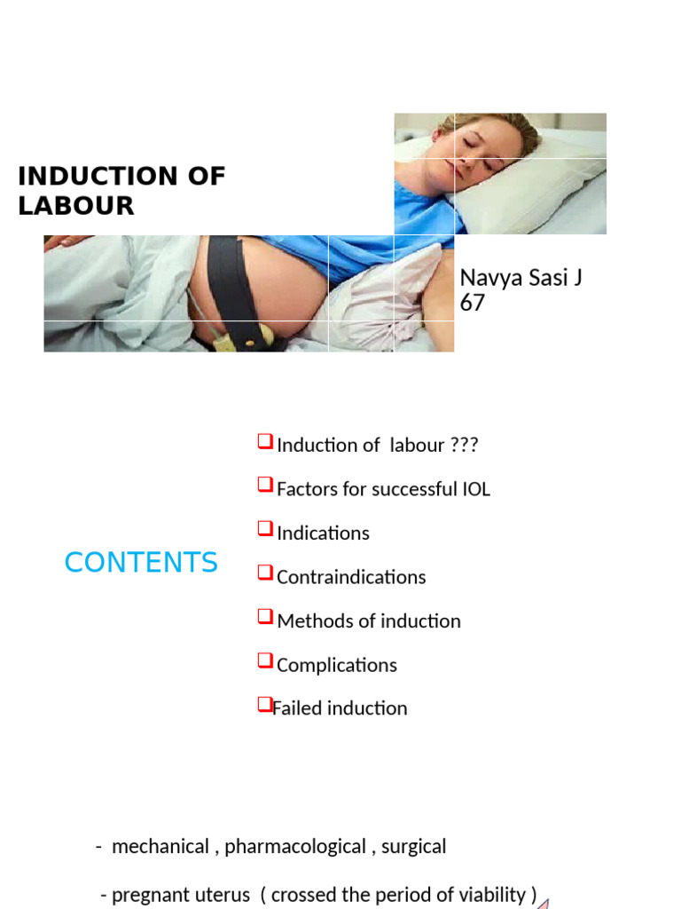 Softening the Cervix for Induction | PDF | Childbirth | Mammalian Pregnancy