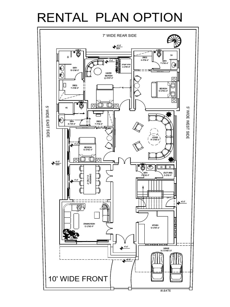 Detailed Floor Plan Layout | PDF