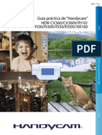 Hdrcx360v Pj10 Pj30v Pj50v Xr160 Handbook Es