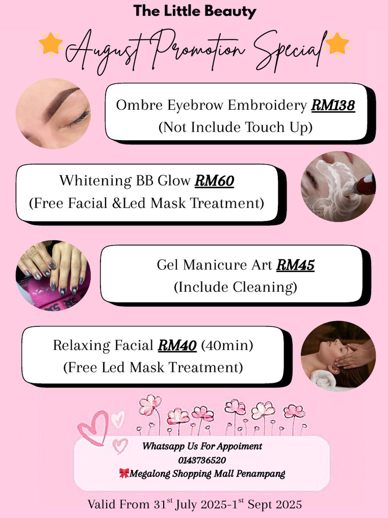 August Promotion Special | PDF