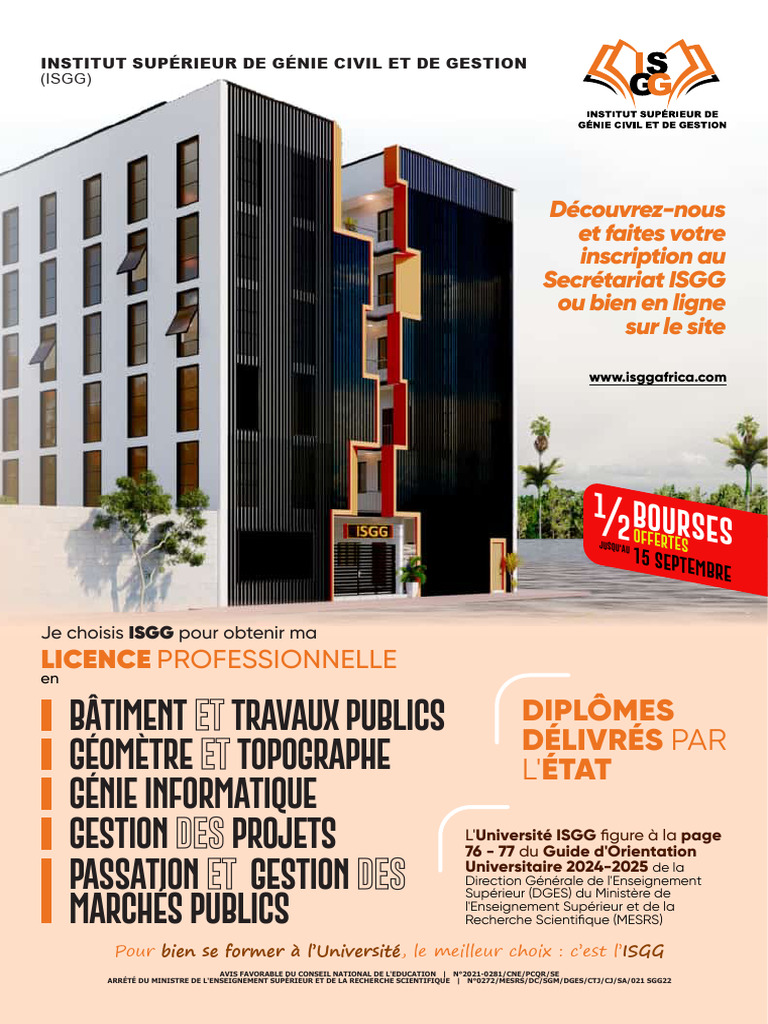 Choisissez ISGG pour votre Licence Pro | PDF
