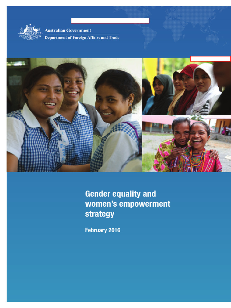 Gender Equality & Women's Empowerment Strategy | PDF | Gender Equality ...
