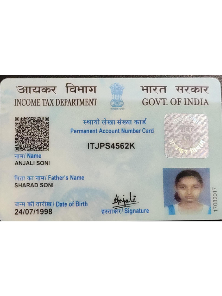 PAN Card | PDF