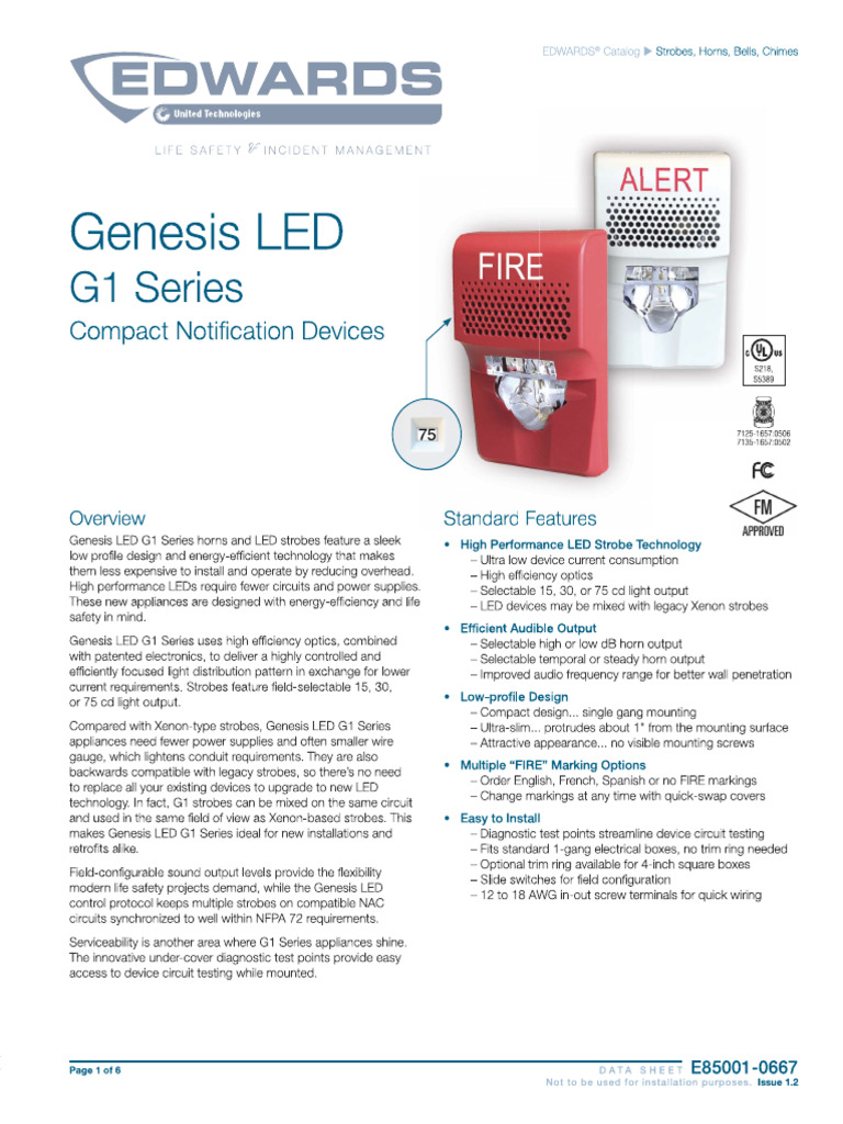 Genesis LED | PDF