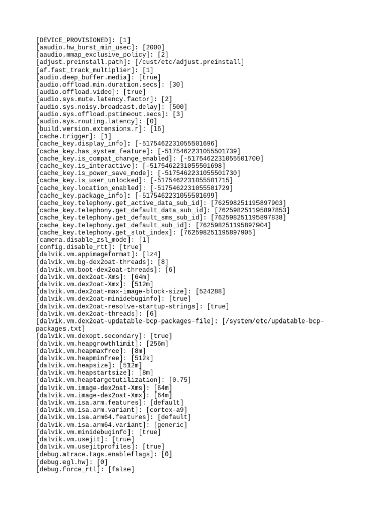 MIUI AI Preload Cloud Properties | PDF