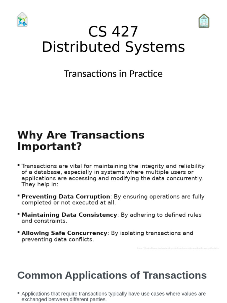 Importance of Database Transactions | PDF | Database Transaction | Acid