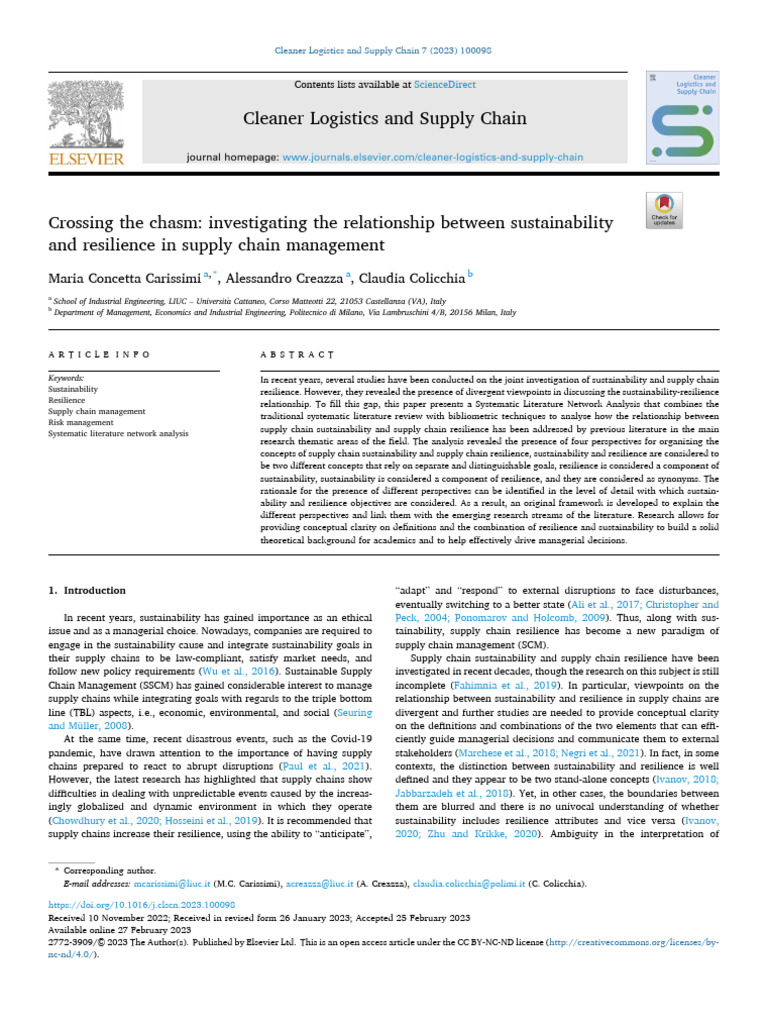 Crossing The Chasm Investigating The Relationship Between ...