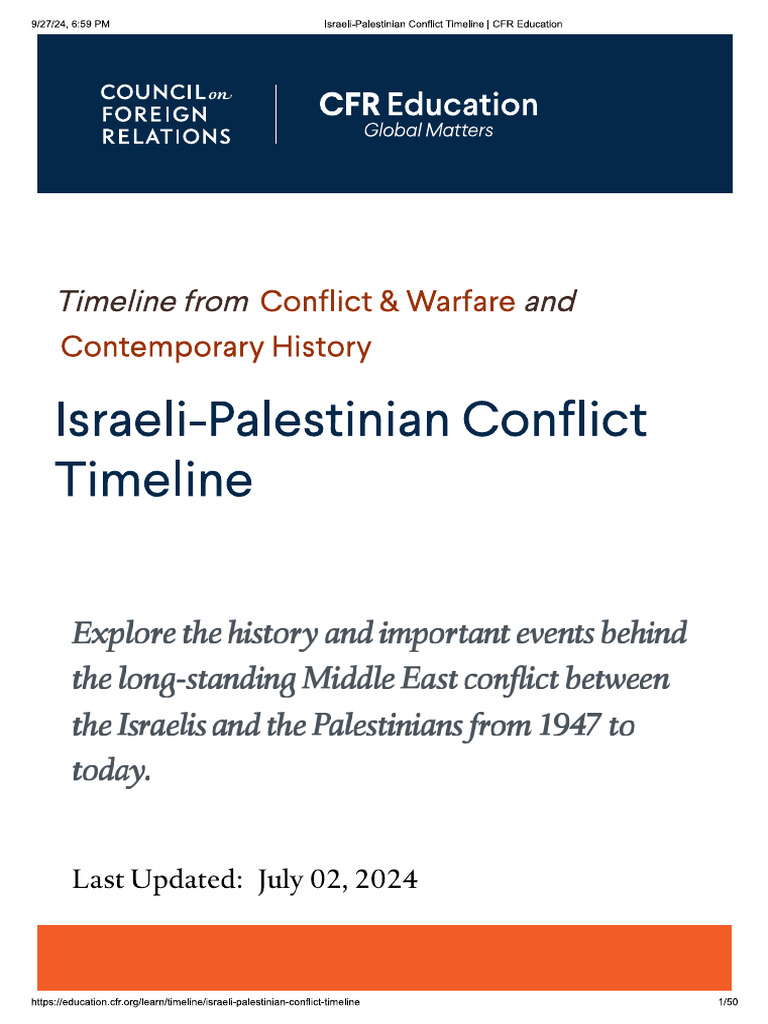 Historical Conflict - ME | PDF