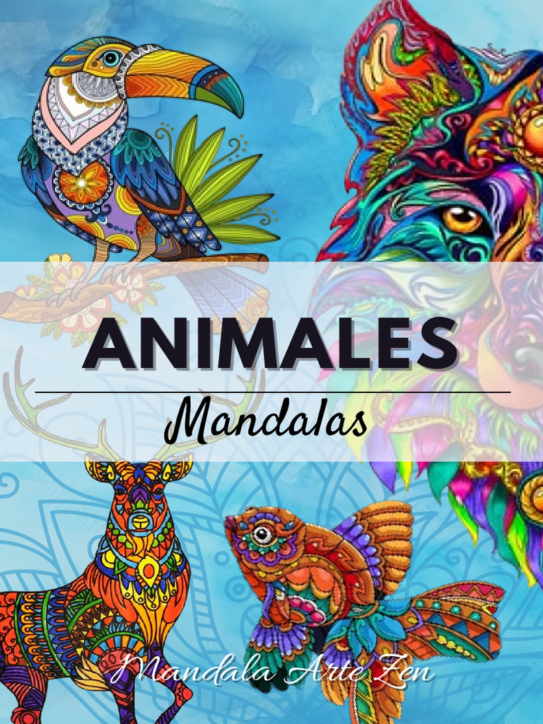 Mandalas de Animales para Colorear | PDF