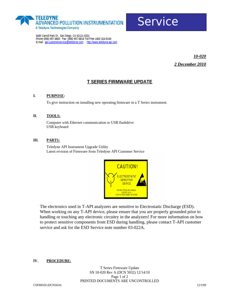 10-020a - T Series Firmware Update | PDF | Usb Flash Drive | Usb