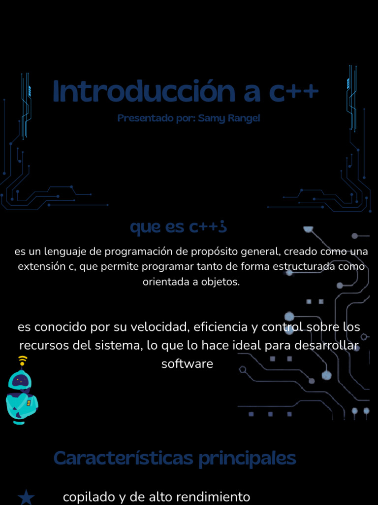Blue and Black Modern Technology Presentation | PDF