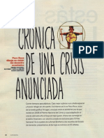 Crónica de una crisis anunciada, por Paco Roca