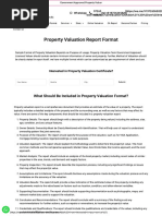 Sample Valuation Report | PDF