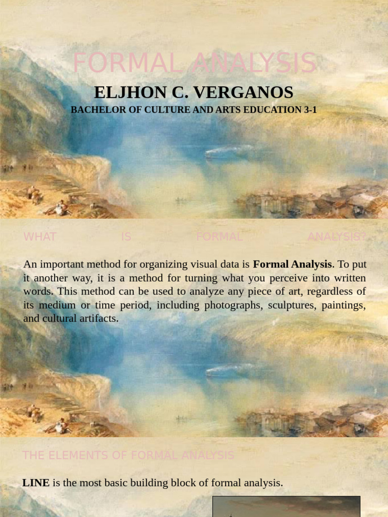 Understanding Formal Analysis in Art | PDF | Shape | Dimension