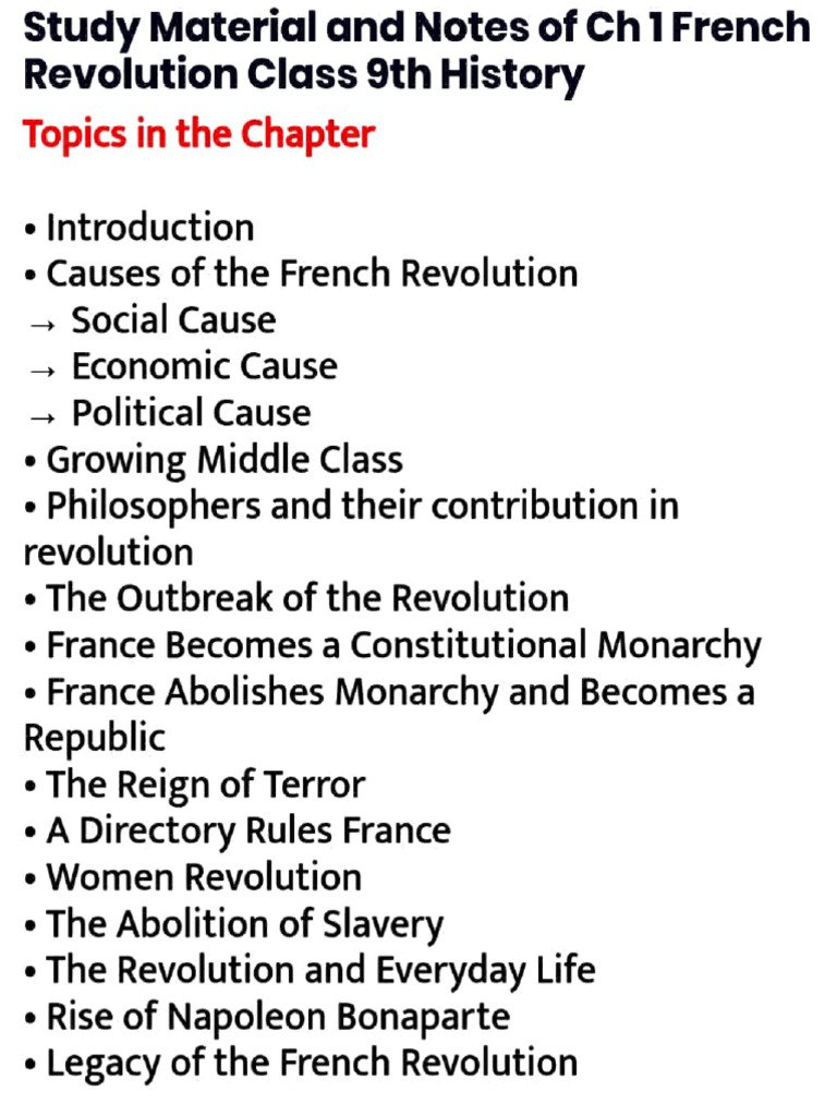 Causes of the French Revolution | PDF | French Revolution | Slavery