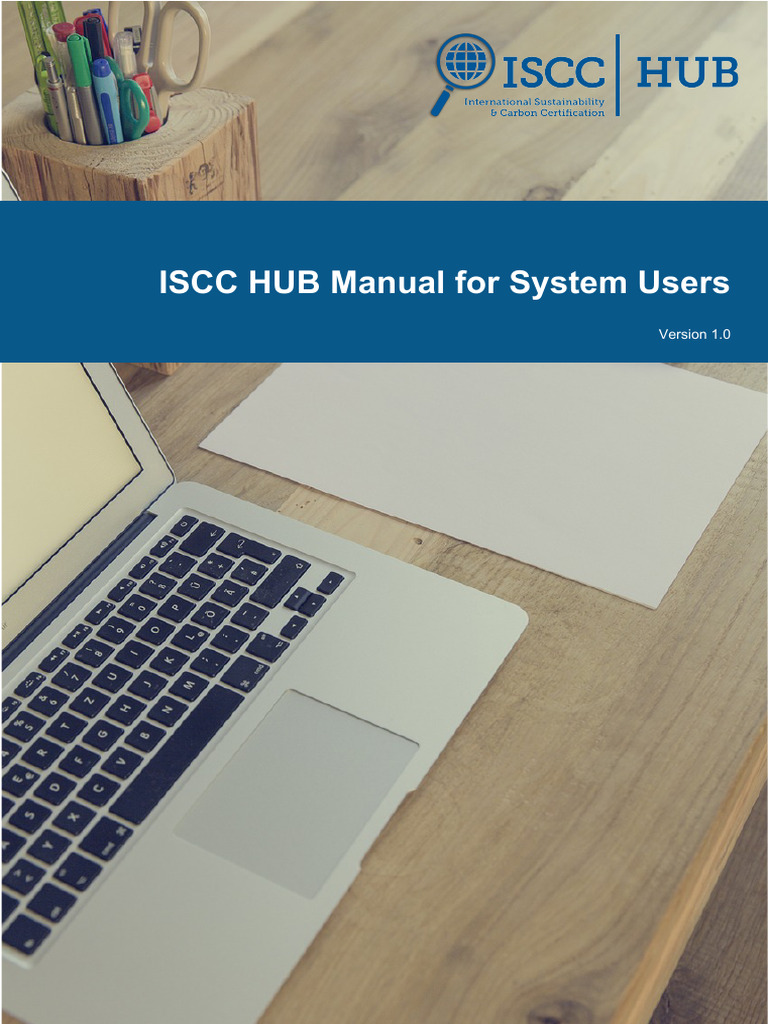 ISCC HUB Manual for Users | PDF | Microsoft Excel | Copyright