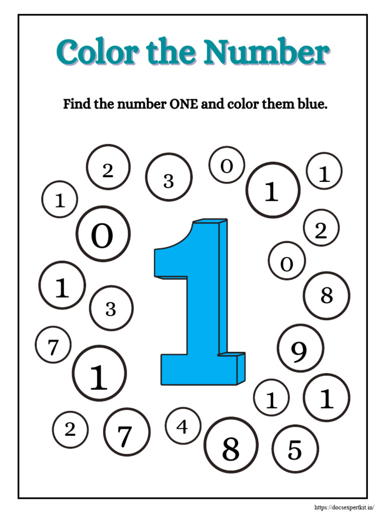 Color by Number Activity Sheets | PDF | Rainbow | Light