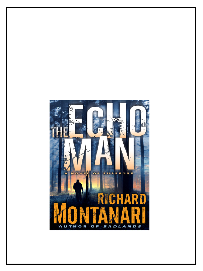 The Echo Man Montanari Richard pdf download | PDF