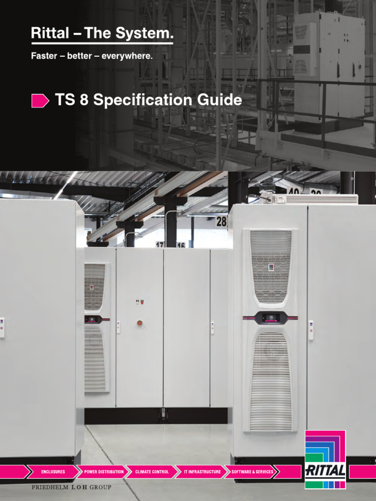 Rittal TS 8 Enclosure Specifications | PDF | Door | Wall