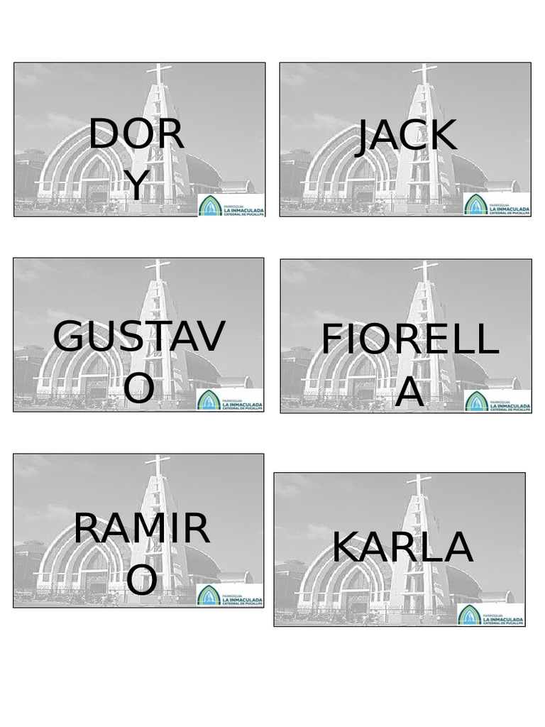 List of Names and Initials | PDF