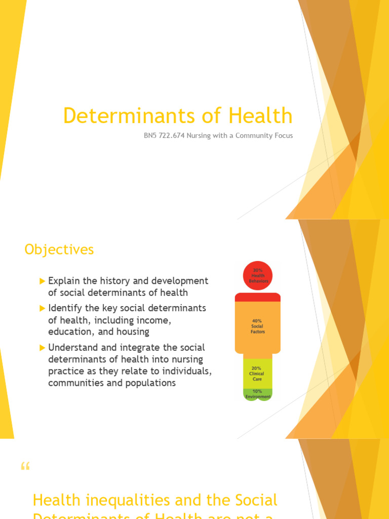 Understanding Social Determinants of Health | PDF | Shift Work ...