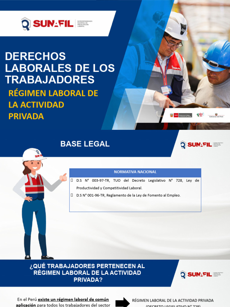 Derechos Laborales en Perú 2025 | PDF | Derecho laboral | Pensión