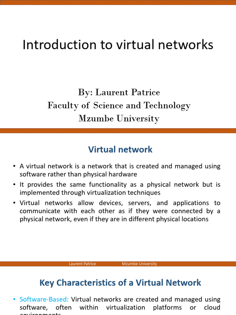 Introduction to Virtual Local Area Networks | PDF | Computer Network ...