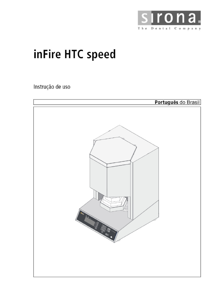 Dentsply Sirona InFire HTC Speed Instruções de Operação - Manualzz | PDF