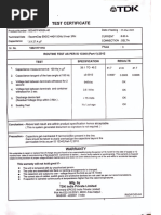 Battery Test Report | PDF