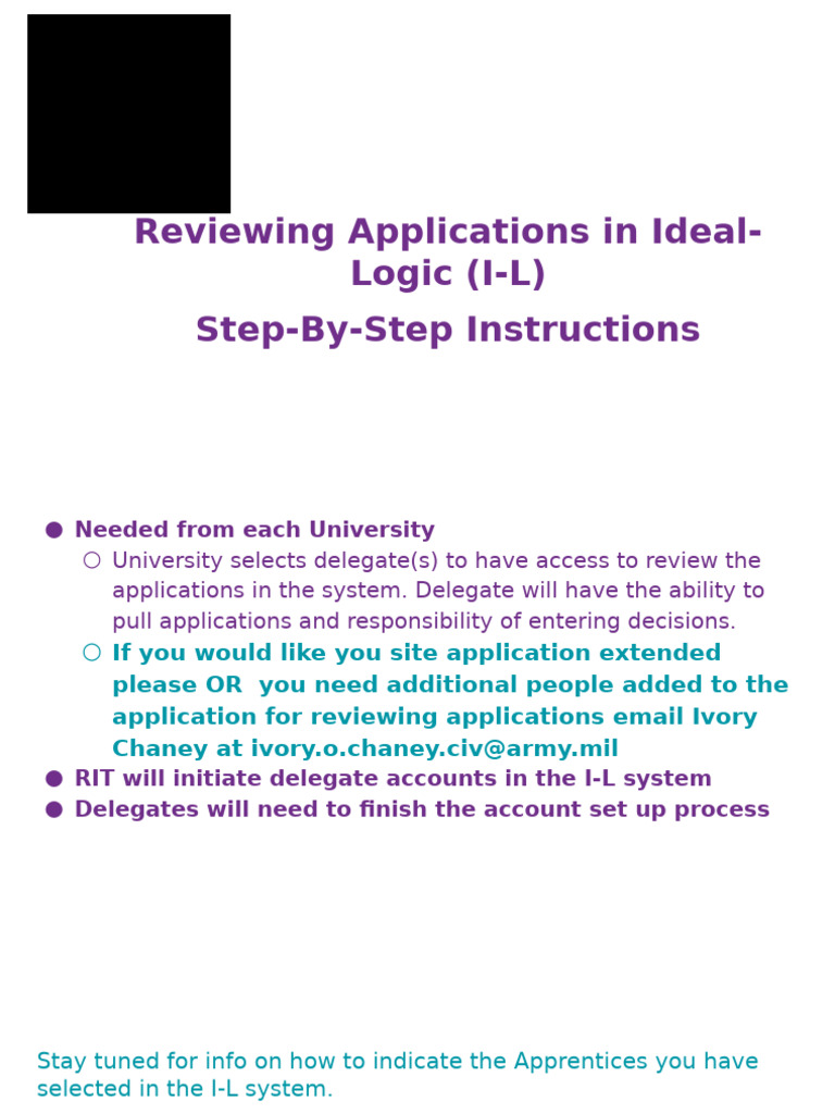 ARO Application Review Process Guide | PDF | Chess Theory | Software