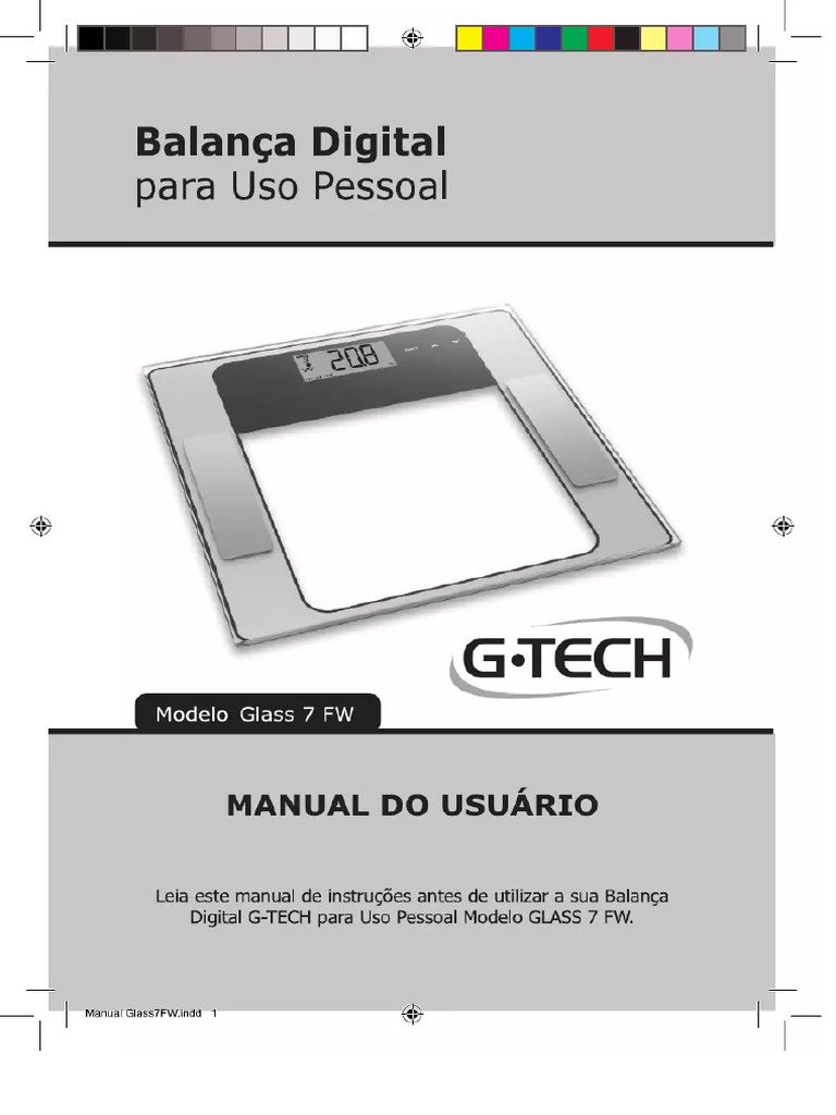 Manual de Instruções G-Tech 7 FW (Português - 16 Páginas) | PDF