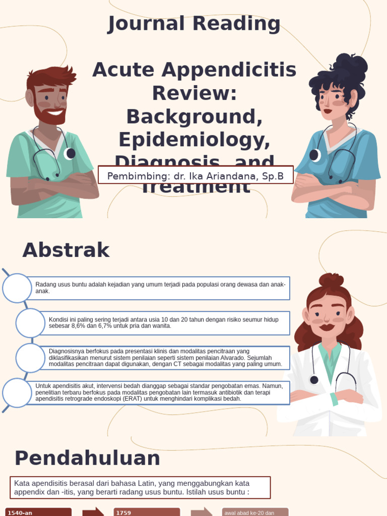 Journal Reading Appendicitis | PDF