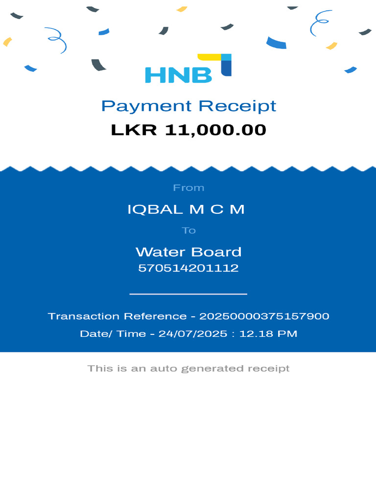 HNB DL Transaction Receipt 20250724 121807 | PDF