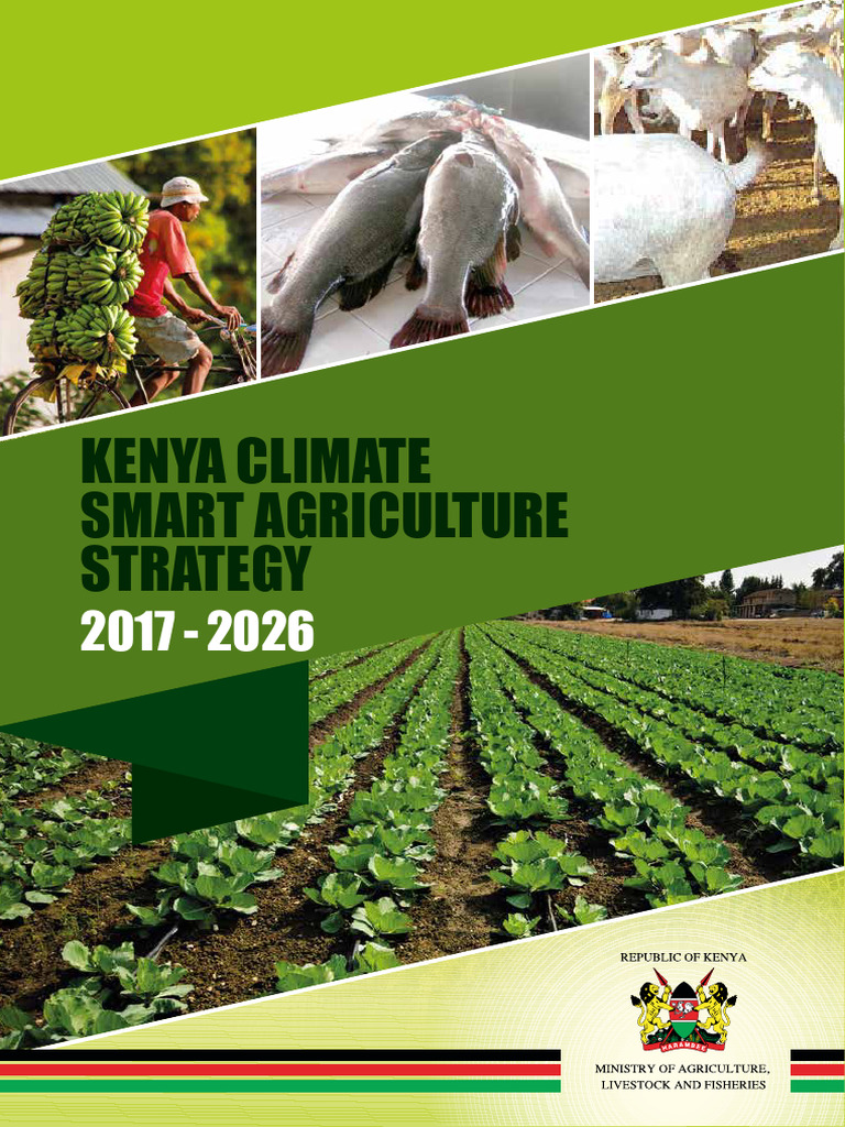 Kenya Climate Smart Agriculture Strategy 2026 | PDF | Climate ...