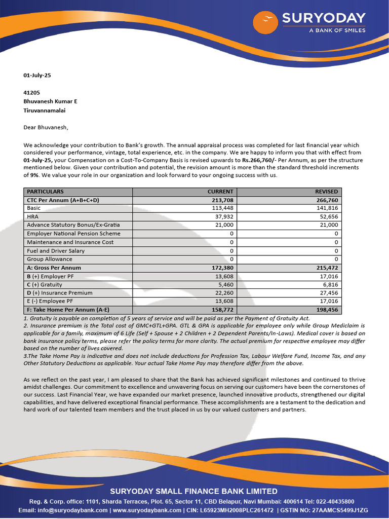 Revised Compensation Notification | PDF | Employment | Insurance