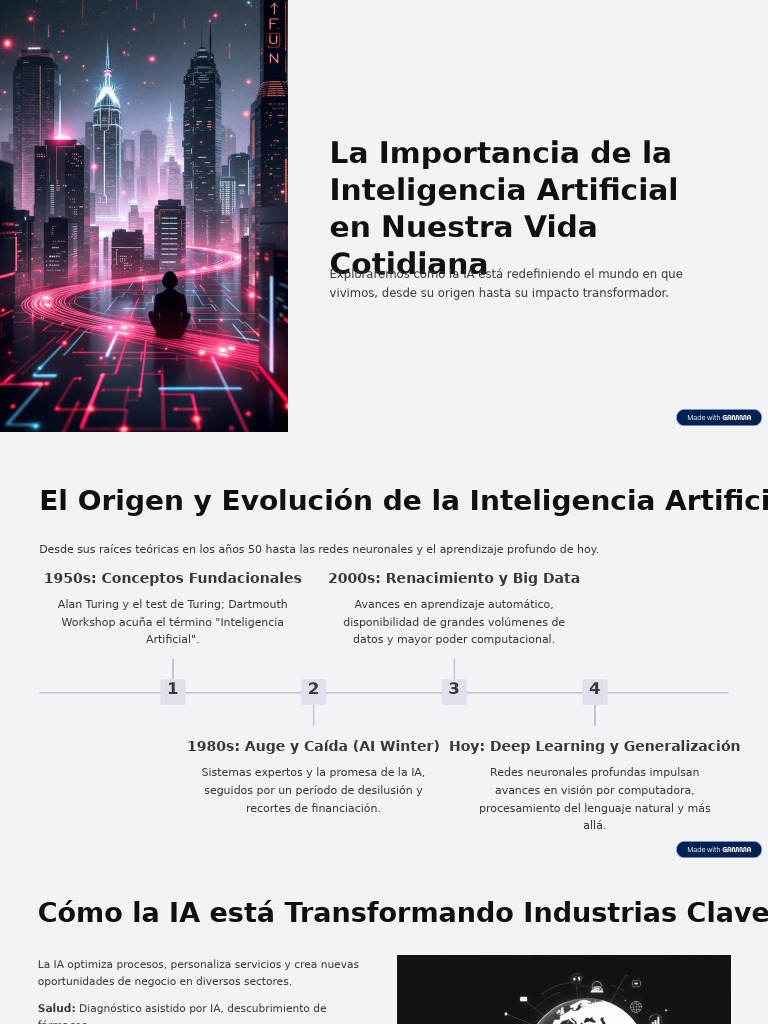 Impacto de la IA en la Vida Cotidiana | PDF | Inteligencia artificial ...