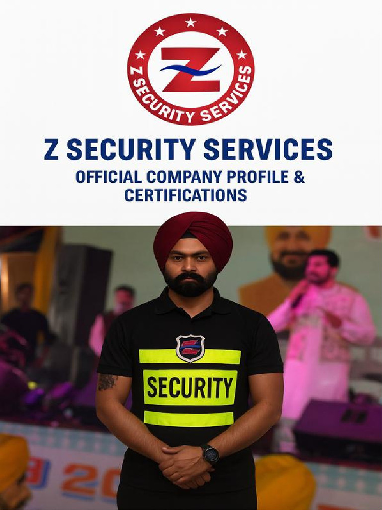 Z Security Services Overview | PDF | Security Guard | Business
