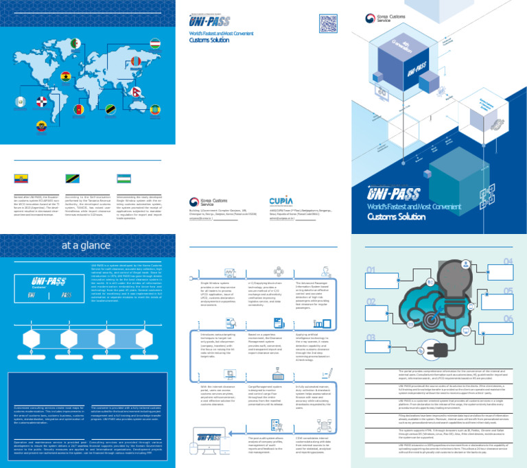 UNI-PASS: Advanced Customs Solutions | PDF | Customs | Computing