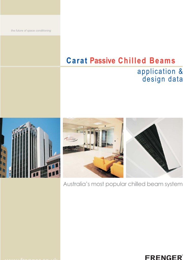 Active Chilled Beams | PDF | Air Conditioning | Humidity