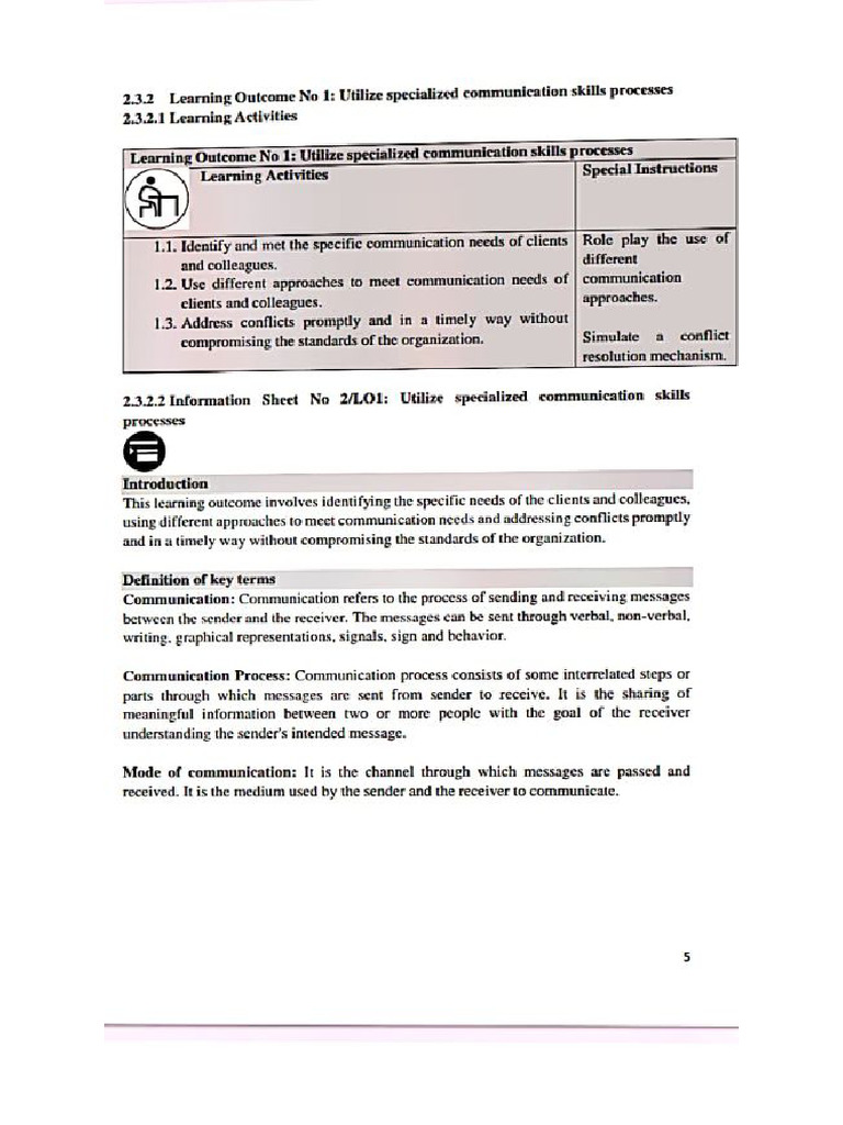 CDACC Comm Skills Notes | PDF