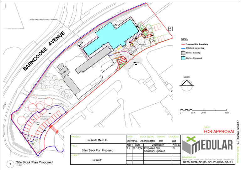 Pa24 08802-Proposed Site Block Plan-8321321 | PDF