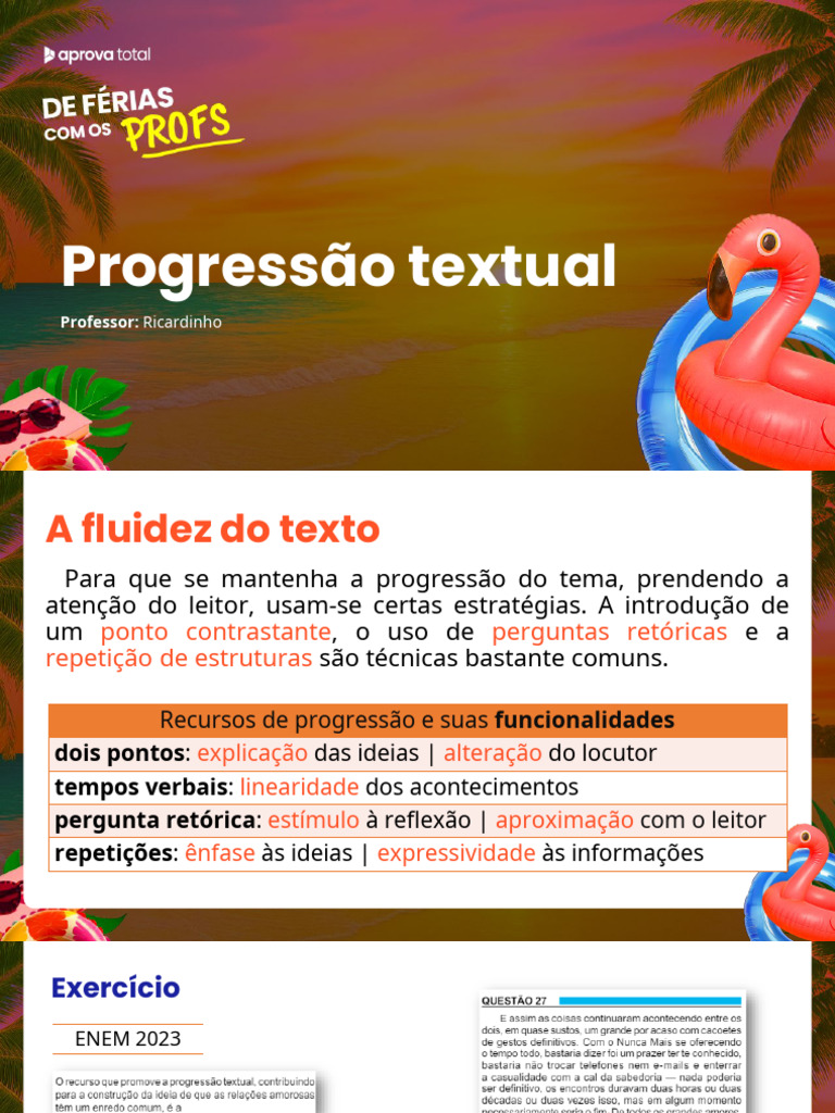 Estratégias de Progressão Textual e Argumentativa | PDF | Solidão ...