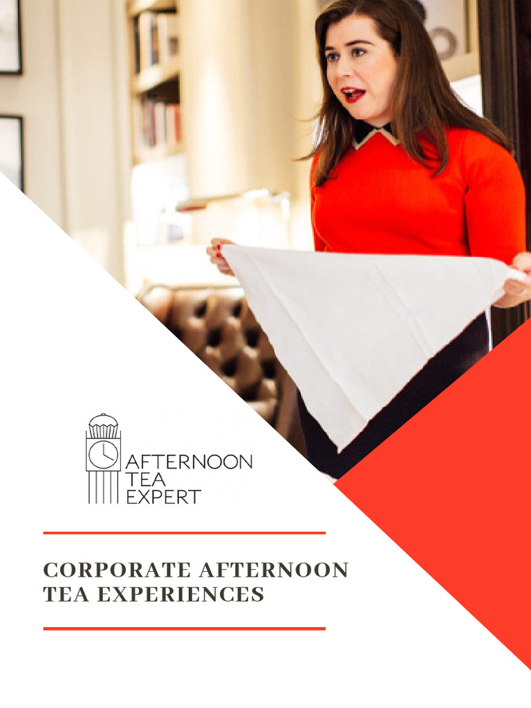 Afternoon Tea Experiences | PDF