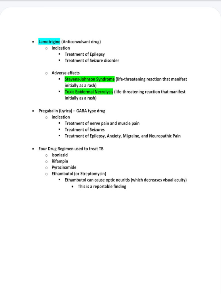 Ati Pharmacology (1) | PDF