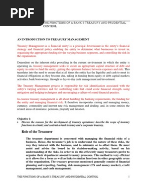 Chapter 1 - Introduction to Treasury Management (1)